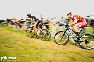 Beim Team Relay wird um jeden Platz gekämpft als wäre es ein Sprintrennen.