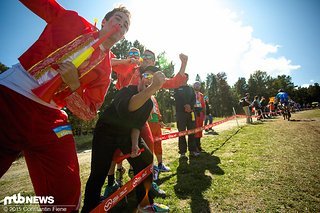 Viele feiernde Fans. Das war einer WM würdig!