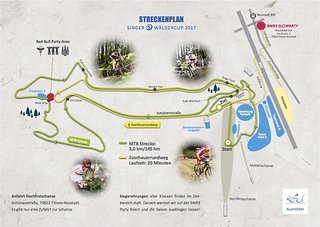 Streckenplan Wäldercup 17