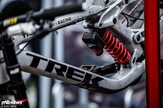 Loris Vergier setzt auf ein Flight Attendant-Fahrwerk aus dem Hause RockShox.