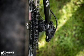 454 % Bandbreite bietet die neue NX Eagle-Kassette. 454 % Bandbreite bietet die neue NX Eagle-Kassette.