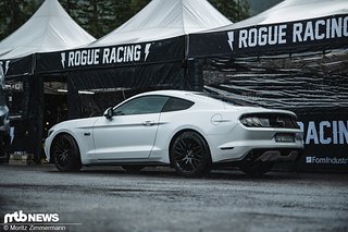 Bie Rogue Racing ist man nicht ganz klimaneutral angereist.