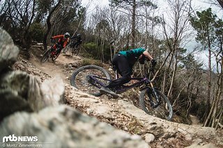 Als Destination für den Bike-Urlaub ist Finale Ligure extrem populär. Doch die zahlreichen Strecken müssen bei dem Andrang auch entsprechend gepflegt und gebaut werden Als Destination für den Bike-Urlaub ist Finale Ligure extrem populär. Doch die zahlreichen Strecken müssen bei dem Andrang auch entsprechend gepflegt und gebaut werden