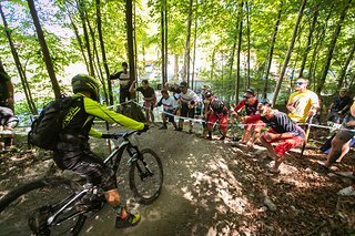 Die Fankurve in Aschau
