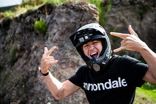 Arthur Deblonde ist bereit für einen weiteren Tag im Paradies.