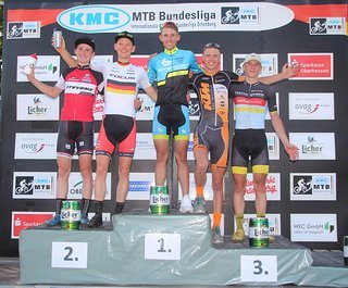 Podium: Pfaeffle Schulte-Luenzum Zwiehoff Panhuyzen Kindler