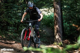 Für ein Freeride-Bike hat das Poacha erstaunlich gute Toureneigenschaften.