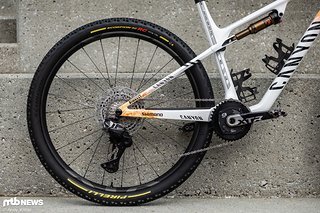 Sein Alpecin-Deceuninck-Team wird von Shimano unterstützt.