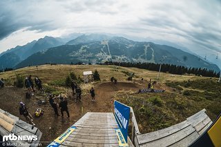 Auch wenn sich der Mont Blanc beim Track Walk hinter einer dichten Wolkendecke versteckt hat, ist die Aussicht immer wieder beeindruckend.