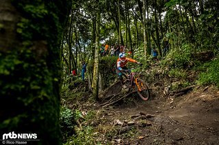 Am Ende der vorletzten Stage haut Greg nochmal einen raus Am Ende der vorletzten Stage haut Greg nochmal einen raus
