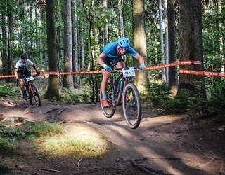 Anders als bei anderen deutschen 24-h-MTB-Rennen waren Mountainbike-Skills von Vorteil. Der letzte Trail der Runde war wie ein Labyrinth verzweigt.