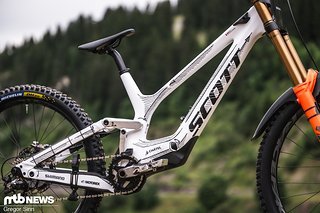 Benoit Coulanges setzt bei 1,90 m Körpergröße auf einen XL-Rahmen