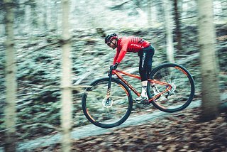 Florian Vogel auf der Abfahrt