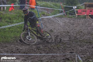 Und schon beginnt die Rutschpartie
