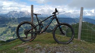 Mit dem Strive in Saalbach Mit dem Strive in Saalbach