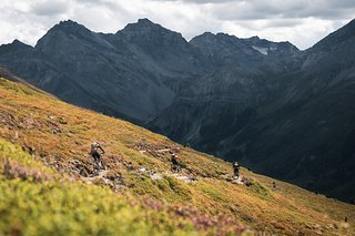 Alpenpanoramen gibts reichlich.