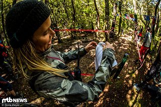 Anka Martin war unter anderem für die Streckenfreigabe und die Starts verantwortlich.