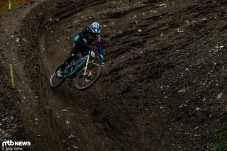 Etwas smoother lief der Zieleinlauf von Tyler Waite ab
