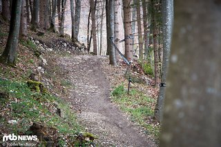 Die Top-Athleten hängen in diesem Anstieg circa drei Minuten