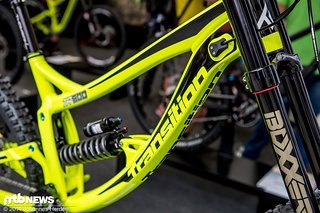 Innenverlegte Züge am TR500 Innenverlegte Züge am TR500