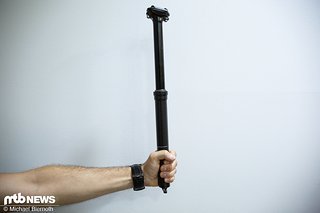 Die brandneue KS LEV C12 Carbon Vario Stütze