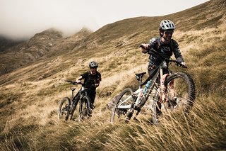 Auch an der französchischen Grenze hieß es Bike schieben Auch an der französchischen Grenze hieß es Bike schieben