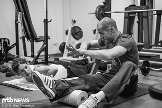 Training unter Team-Kollegen Training unter Team-Kollegen