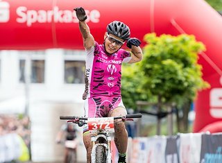 Eine wahre Überfliegerin: Das Palmarès von Sabine Spitz ist so lang wie bei kaum einer anderen MTB-Athletin auf dem Planeten