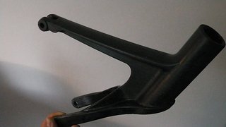 Eigenbau mtb VATO Cabon Sitzdom