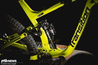 Das von uns getestete Transition Patrol war mit einem Spezialaufbau von SRAM ausgestattet Das von uns getestete Transition Patrol war mit einem Spezialaufbau von SRAM ausgestattet