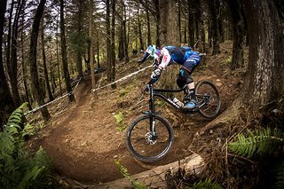 Josh Carlson auf dem neuen Giant Reign
