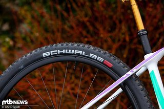 Welche Reifenkombi sich am Wochenende am Bike befinden wird, steht noch nicht final fest