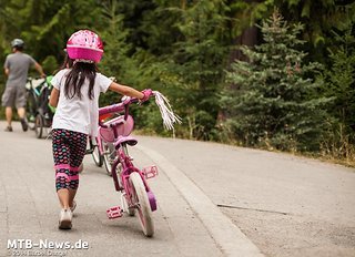 Es gibt Bikes in allen Größen, Formen und Farben
