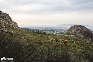 Nach der Felsendurchfahrt öffnet sich der Blick auf Kos-Stadt