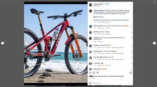 Offensichtlich ist bei Cube eine Carbon-Version des Enduro-Boliden Stereo One77 in der Mache
