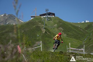 Der Favorit der Master 30+ Klasse, Vize Enduro Europameister Benni Purner.