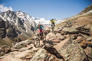 Die Mixed-Winner Franzi und Tobi auf der Ollweite Line