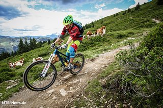 Grip und Traktion des Reifens können auf dem Trail voll überzeugen Grip und Traktion des Reifens können auf dem Trail voll überzeugen