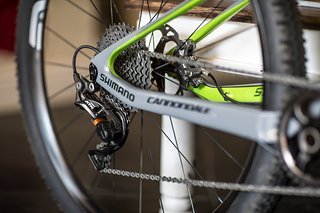 Ab der kommenden Saison wird Manuel Fumic und Co. mit Shimano schalten.