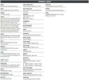Felt Decree 30 Specs Felt Decree 30 Specs