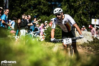 Manuel Fumic zeigte im Team Relay eine starke Leistung. Auf welchem Platz landet der deutsche Cannondale-Profi bei der WM? Manuel Fumic zeigte im Team Relay eine starke Leistung. Auf welchem Platz landet der deutsche Cannondale-Profi bei der WM?