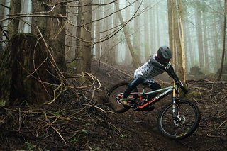 Das Bike wurde in den vergangenen zwei Jahren gemeinsam mit dem Pivot Factory-Team im World Cup entwickelt. Das Bike wurde in den vergangenen zwei Jahren gemeinsam mit dem Pivot Factory-Team im World Cup entwickelt.