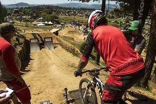 Riders ready? Watch the gate! Riders ready? Watch the gate!