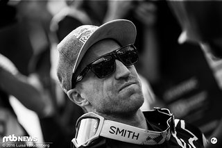 Der geschlagene des heutigen Tages: Aaron Gwin.