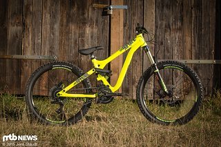 Ein gelber Flitzer - Commencal Supreme 24 Ein gelber Flitzer - Commencal Supreme 24