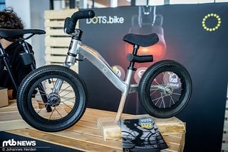 Das Bike stand zwar am DOTS-Startup-Stand, ist aber ein Moustache