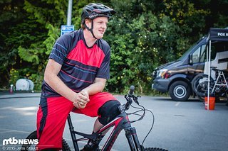 Kurz vor der Abfahrt in Richtung "Hey Bud"