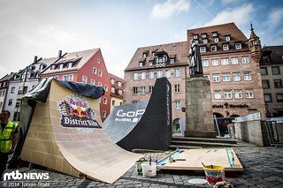 Nach dem Castle Drop District geht es hinein in den GoPro Upside Down District