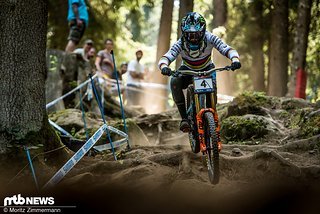Danny Hart wurde letztes Jahr in Val di Sole Weltmeister