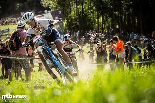 Zwei Größen des Sports in einem Bild vereint, die beide ebenfalls eine Medaille gewinnen könnten